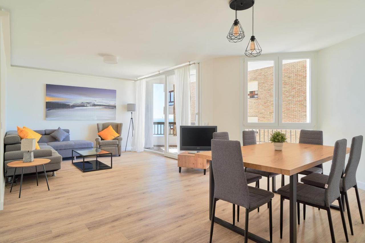 Impresionante Apartamento En Playa De La Malagueta Málaga Extérieur photo